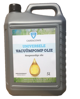 Vacu&uuml;mpomp olie 5 liter