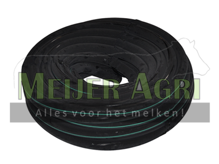 Melkslang rubber 13,5mm x 24,7mm zwart (006CZ)