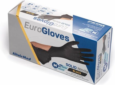 Melkershandschoen Eurogloves Maat S zwart